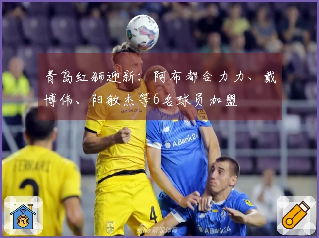 青岛红狮迎新：阿布都合力力、戴博伟、阳敏杰等6名球员加盟